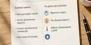 Профилактика кишечных инфекций